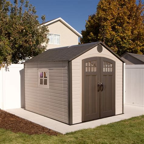 outdoor storage shed lifetime|lifetime 8x10 storage shed lowe's.